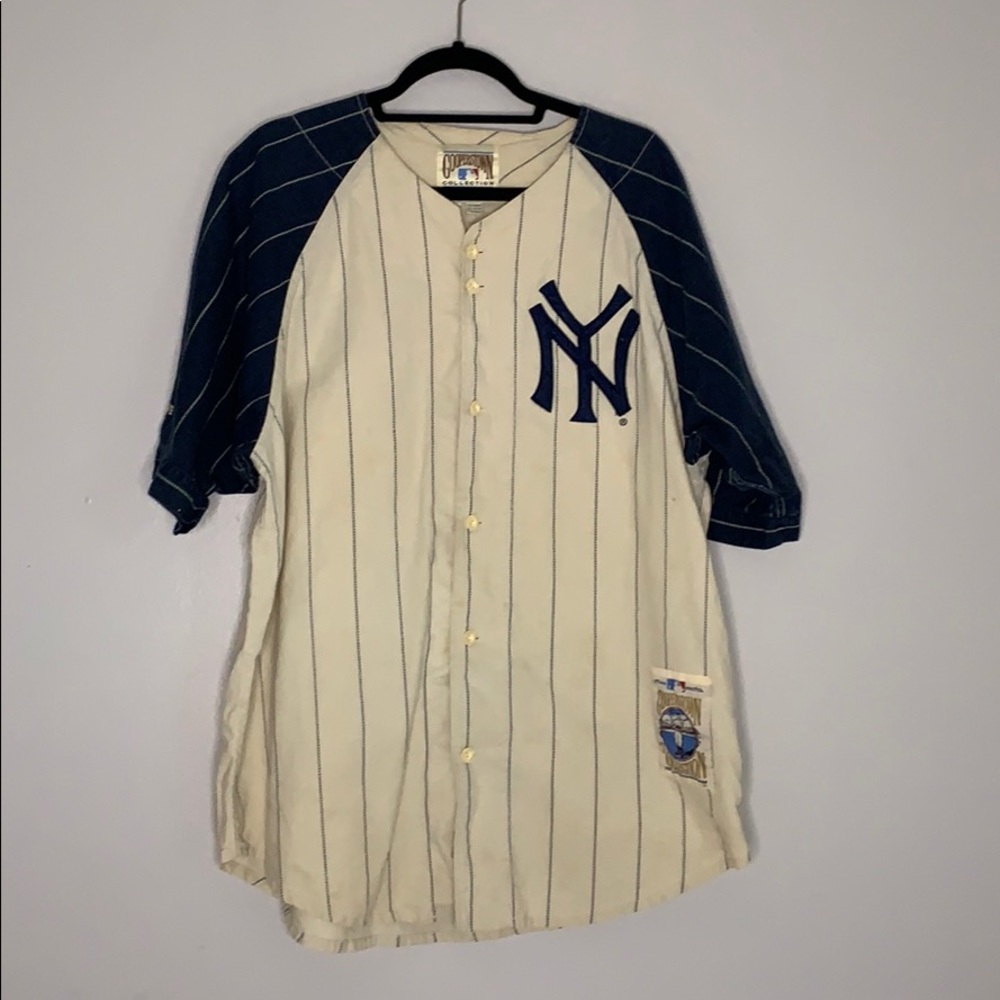 VTG MLB 9 Maris NY Yankee Cooperstown Jersey Large